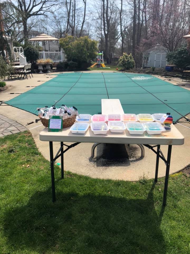 sand art table