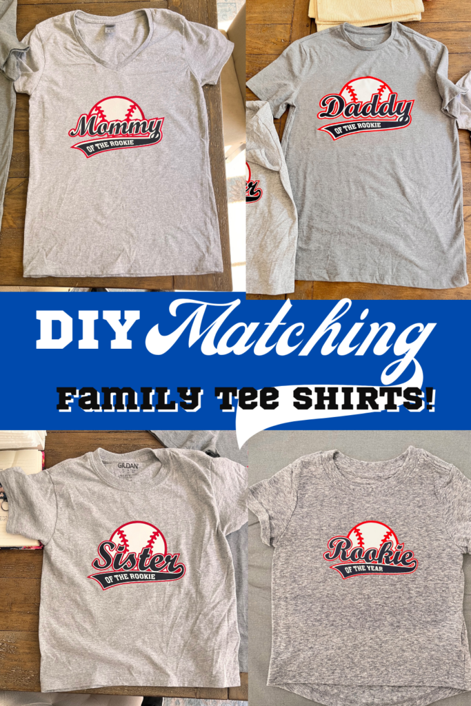 Matching family tee shirts