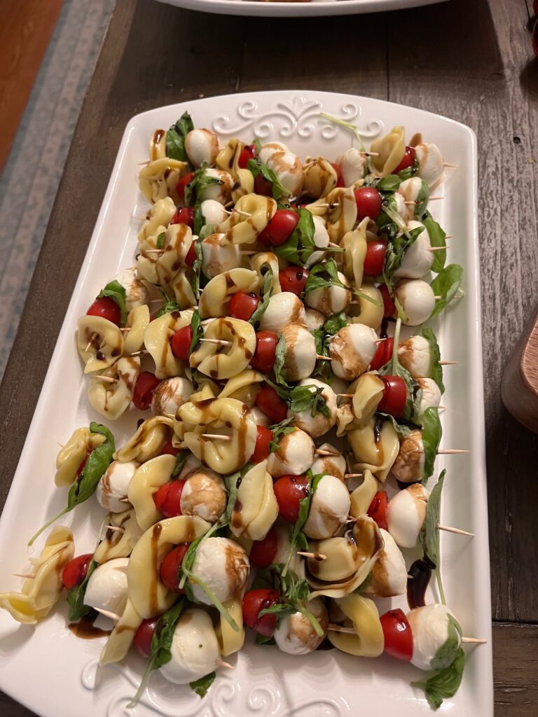 Caprese skewers