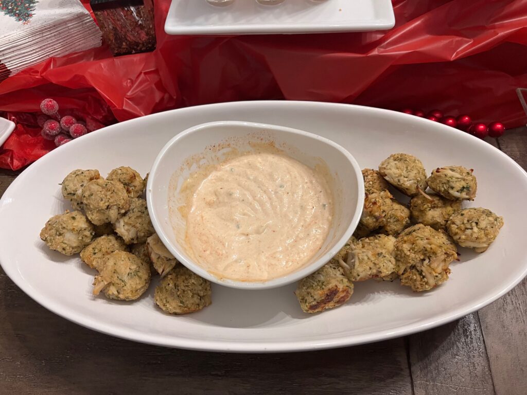 mini crab cakes