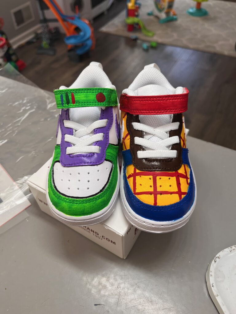 Toy Story hand-painted nike sneakers