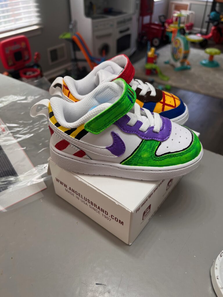 Toy Story custom hand-painted sneakers