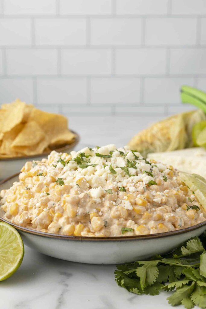 Mexican Street Corn Dip Summer Side dish